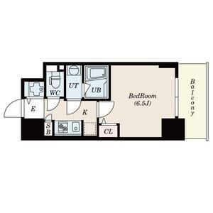 S-RESIDENCE神戸元町(1K/11階)の間取り写真