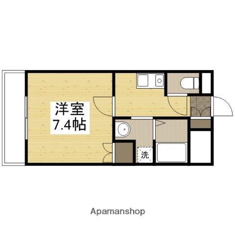 下野田マンションISSEI(1K/2階)の間取り写真