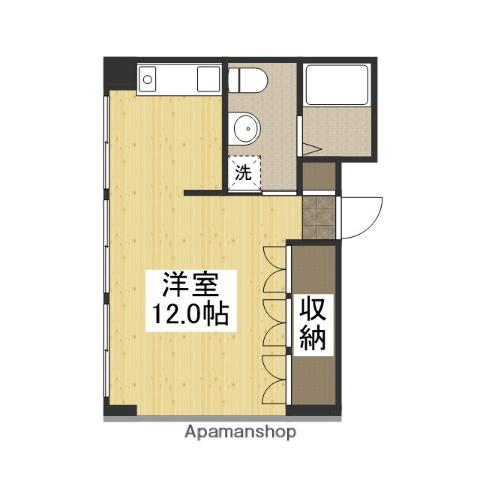 ルークレジデンス姫路Ⅰ(ワンルーム/8階)の間取り写真