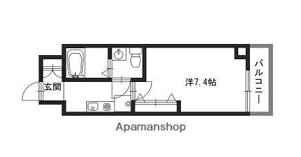 CAPITAL.I姫路(1K/7階)の間取り写真