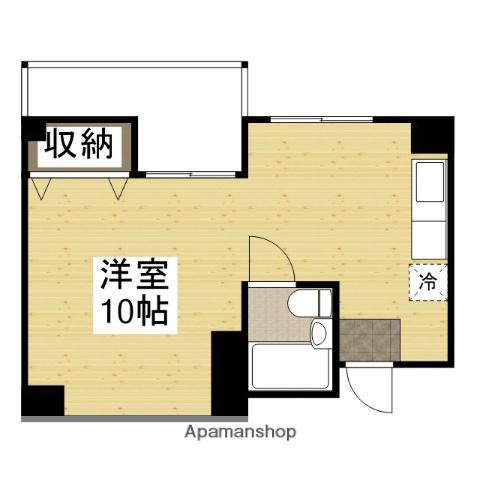 ジュネス姫路1(ワンルーム/7階)の間取り写真