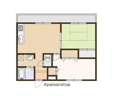 ラブリー姫路英賀保(2LDK/5階)の間取り写真