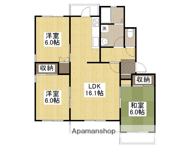 TRUST新在家(3LDK/2階)の間取り写真