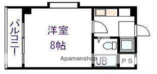 さくらコーポアビックス(1K/2階)の間取り写真