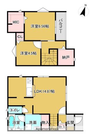 アーバン網干(2SLDK)の間取り写真