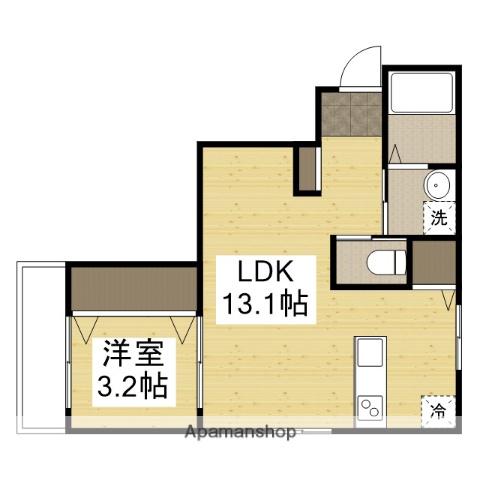 パークサイド伊保(1LDK/2階)の間取り写真