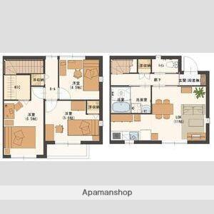 メゾンメルベーユ(3LDK)の間取り写真