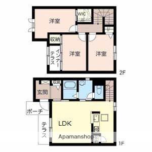 シャーメゾン書写台(3LDK)の間取り写真
