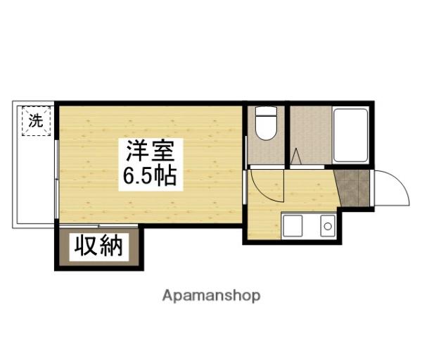 セントポーリア(1K/3階)の間取り写真