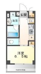 ステラ英賀保(1K/5階)の間取り写真