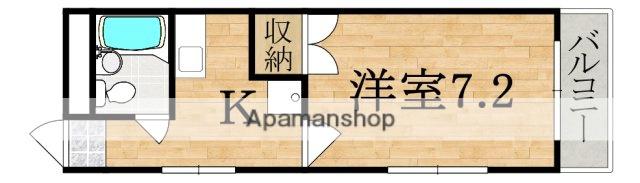 メゾンラ・ポム(1K/3階)の間取り写真