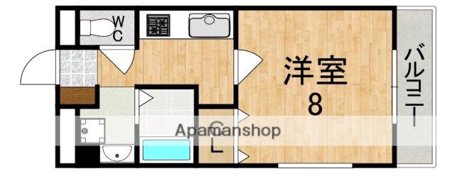 アドレ壱番館(1K/3階)の間取り写真