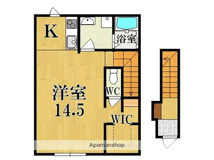 RADHUS AMAGATSUJI(ワンルーム/2階)の間取り写真
