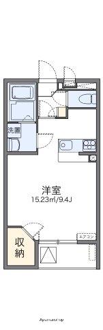 レオネクストエクレール北今市(1K/3階)の間取り写真