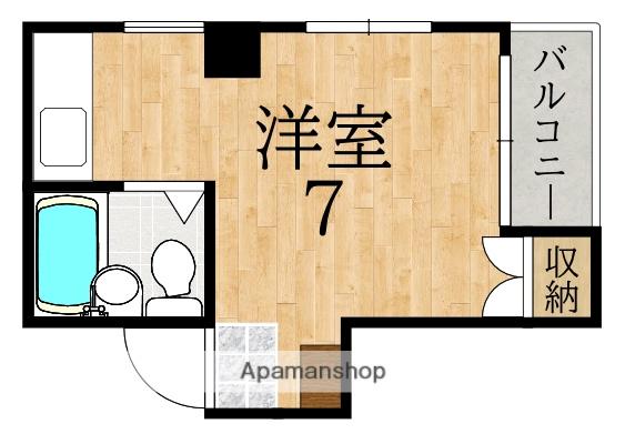 吉田ビル(ワンルーム/3階)の間取り写真