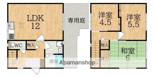 コンフォート朱雀Ⅴ(3LDK)の間取り写真