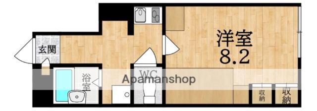 レオパレスSHOW(1K/1階)の間取り写真