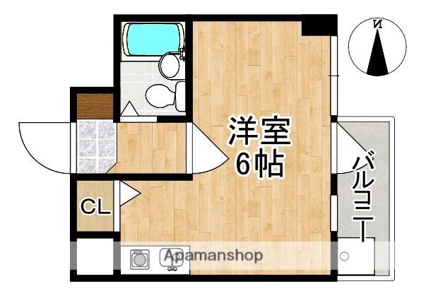 シティホームズ奈良女子大前(ワンルーム/3階)の間取り写真