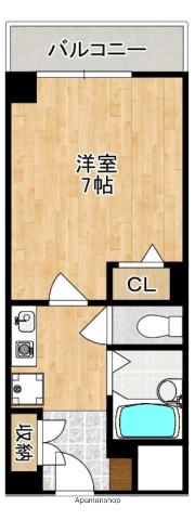 アーバンエース新大宮パル(1K/9階)の間取り写真