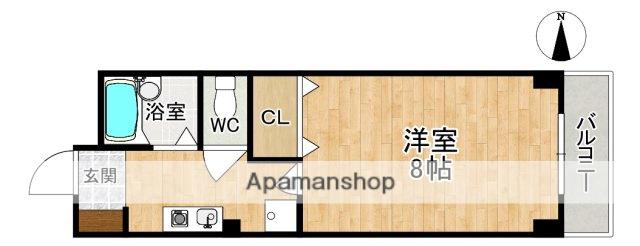 南新町ビル(1K/5階)の間取り写真