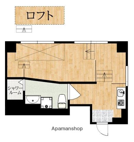 イルコンプレッソ(ワンルーム/1階)の間取り写真