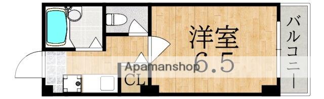 パティオ富雄(1K/3階)の間取り写真