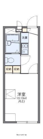 レオパレス王寺(1K/1階)の間取り写真