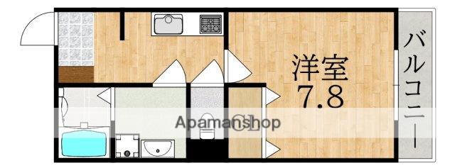 PREMIERE3(1K/1階)の間取り写真