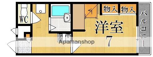 レオパレス冨田IV(1K/2階)の間取り写真