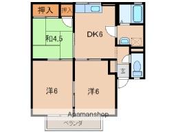 グリーンフルしらさぎ台(3DK/1階)の間取り写真