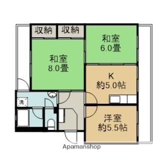 カーサエクセレンテ(3K/3階)の間取り写真