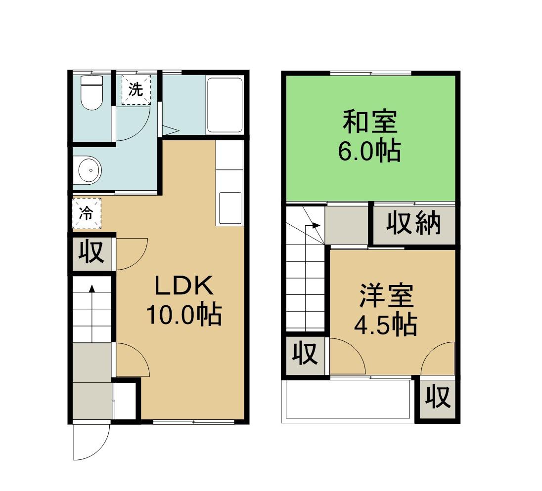 ファイブハウスゴジマ(2LDK)の間取り写真