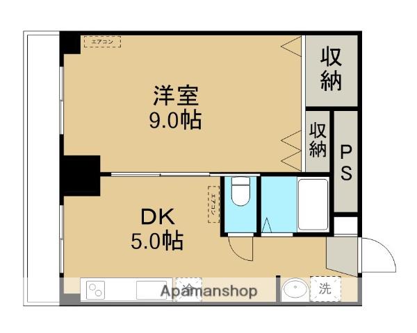 さくらマンション(1DK/1階)の間取り写真