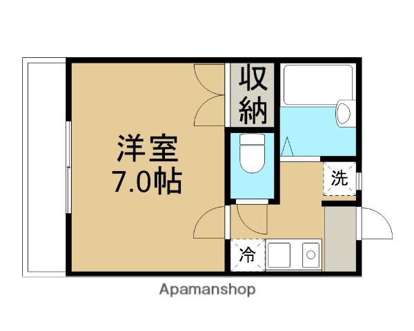 グリーンハイツ95(1K/2階)の間取り写真