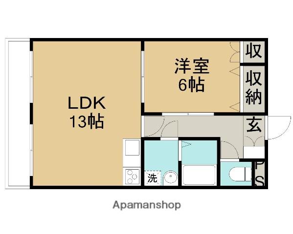 コアコート南町(1LDK/3階)の間取り写真