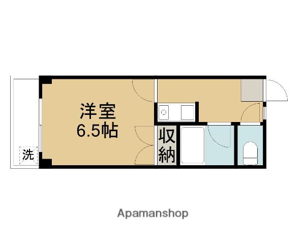 大田マンション(1K/2階)の間取り写真
