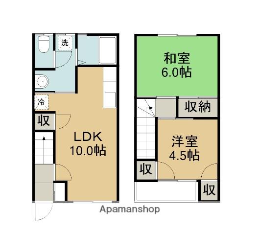 ファイブハウスゴジマ(2LDK)の間取り写真