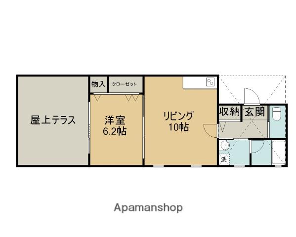 メゾン・ド・ポレールⅣ(1LDK/5階)の間取り写真