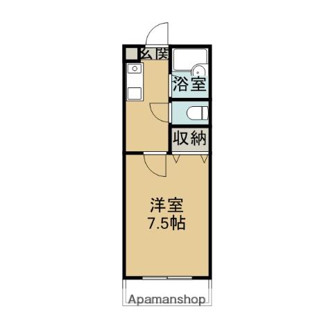 NEWNKハイツⅡ(1K/2階)の間取り写真