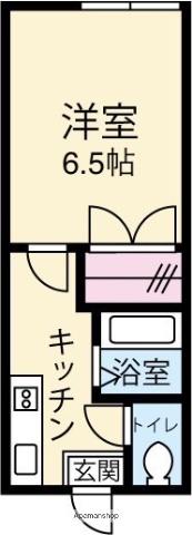 マルシェ(1K/2階)の間取り写真