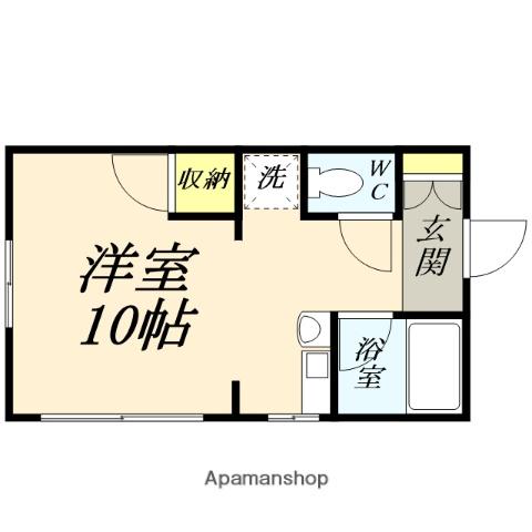アドラシオン京橋(ワンルーム/4階)の間取り写真