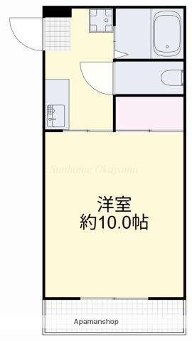 マーガレットM-Ⅱ(1K/5階)の間取り写真