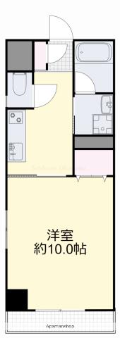 MIRAGE MARUNOUCHI(1K/4階)の間取り写真