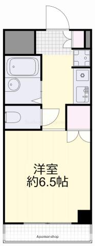 リアライズ西之町(1K/5階)の間取り写真