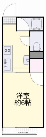 ハイツ菅(1K/1階)の間取り写真