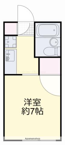 EMMA大和町(ワンルーム/1階)の間取り写真