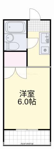 ST学南(1K/2階)の間取り写真