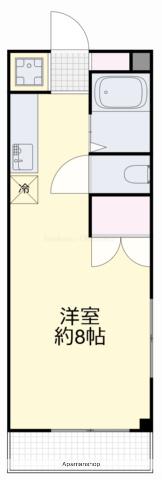 グランティエラ(1K/3階)の間取り写真