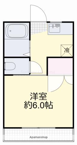 アーバン椋木(1K/2階)の間取り写真