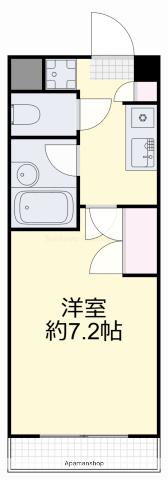 リアライズ門田屋敷(1K/4階)の間取り写真